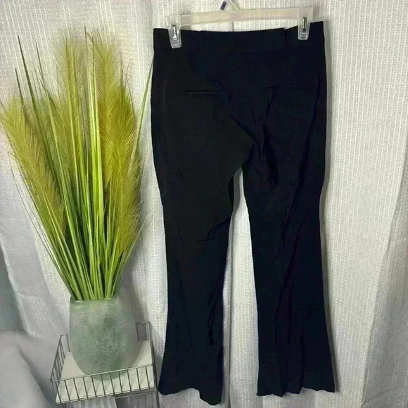 Theory Women’s Size 0 Jeldra Priceless Wide Leg Black Pants - Picture 4 of 11